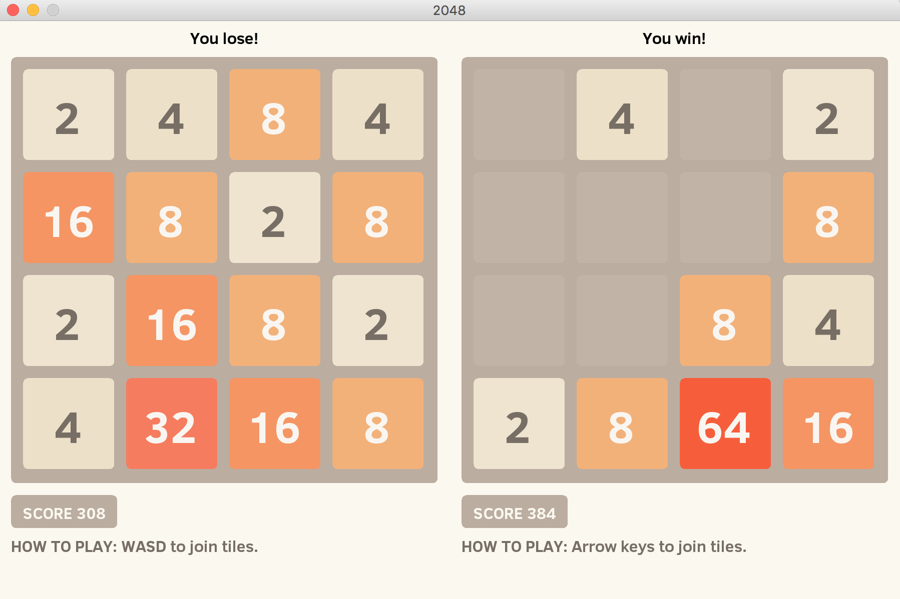 GitHub - giulysanfins/2048-Java: Projeto do jogo 2048 em Java.